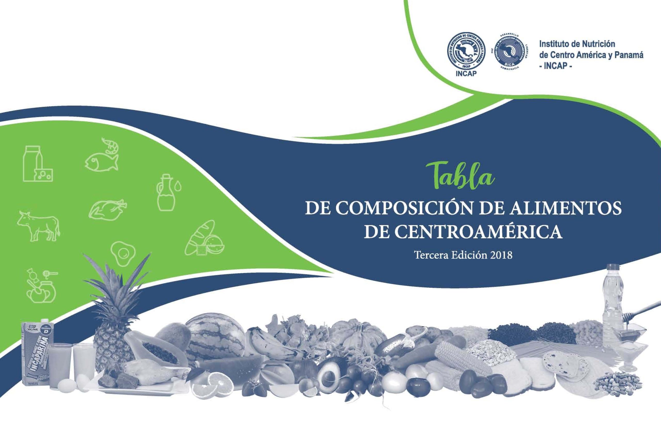 Tabla de Composición de los Alimentos de Centroamérica